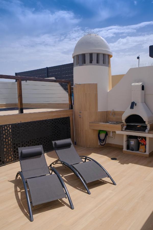 Ferienwohnung El Atico De Teresa Con Piscina Privada Climatizada A 250M Playa Vera Exterior foto